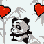 panda love